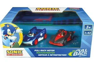Carrera 15813023 Pull & Speed Sonic the Hedgehog vs. Shadow 2er Pack