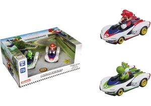 Carrera 15813022 Pull & Speed Mario Kart Auto P-Wing, 2er Pack