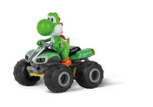 Carrera 370400021 RC Mario Kart Auto 2,4 GHz Quad 1:40, Yoshi