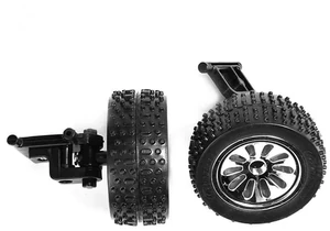 Produktbild von Carrera 370980127 2 Vorderräder mit Felgen und Aufhängung für 200100, 202010, 202011