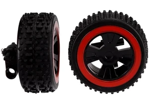 Produktbild von Carrera 370510006 2 Vorderräder mit Felgen für Slasher 201012, Slasher 2 370201021