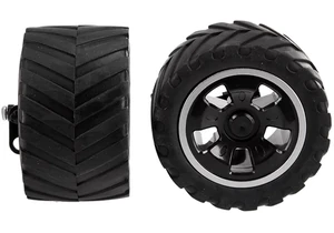 Produktbild von Carrera 370510062 2 Vorderräder mit Felgen für Black Enforcer 180109, Black Enforcer 2 370180113, 370180109