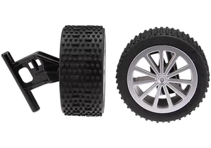 Produktbild von Carrera 370990398 2 Vorderräder mit Felgen und Aufhängung für 160112, 160120, 160115