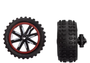 Produktbild von Carrera 370510191 Kleinteile 2 Reifen mit Lenkachse für Red Jumper 2 (370202012)