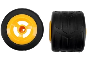 Produktbild von Carrera 370990491 Kleinteile 2 Hinterreifen mit Felgen Herstellungs code 1515 and später für 162060 Yoshi 162061