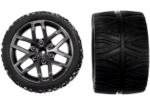 Produktbild von Carrera 370990494 Kleinteile 2 Hinterräder mit Felgen