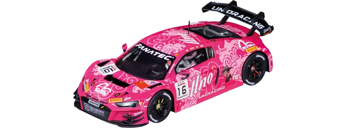 Carrera 20023992 Digital 124 Auto Audi R8 LMS GT3 evo II Uno Racing Team, No. 16