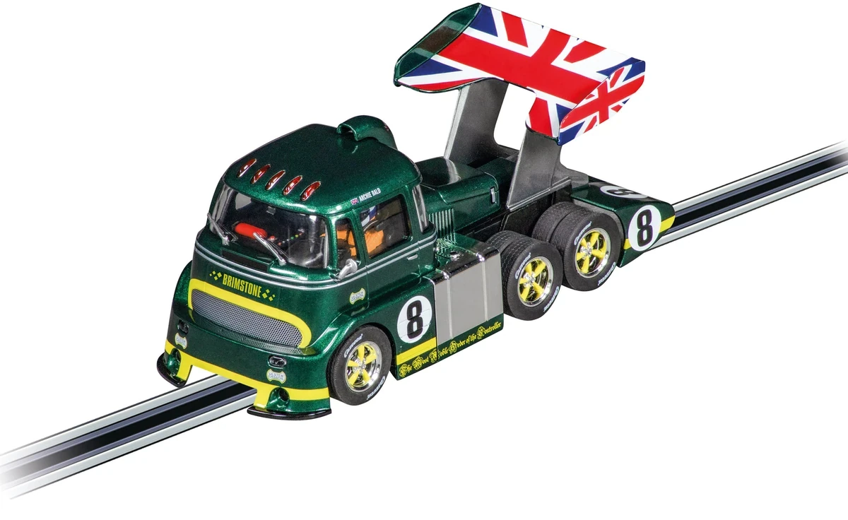 Racetruck Cabover British Racing Green, No. 8