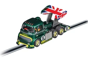Produktbild von Carrera 20031093 Digital 132 Auto Racetruck Cabover British Racing Green, No. 8