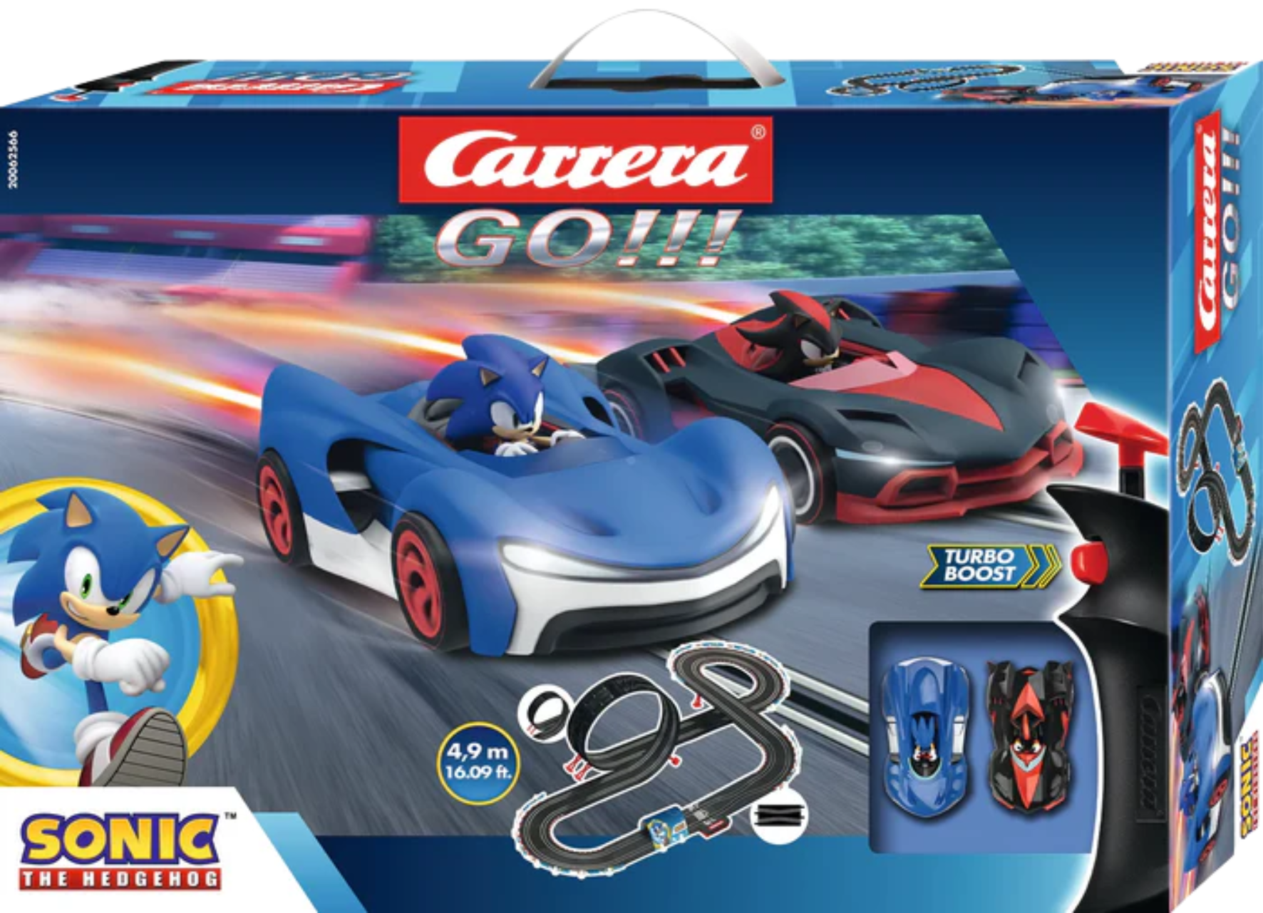 Carrera 20062566 GO!!! Sonic the Hedgehog Komplettset 4,9m – Bild 11