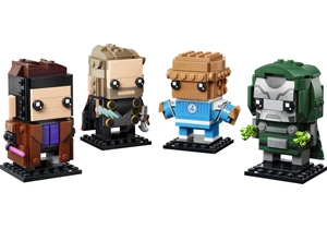 Lego 40880 BrickHeadz Marvel Avengers: Doomsday Helden und Bösewicht