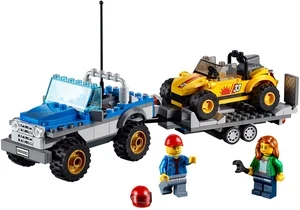 Lego 60082  City  Strandbuggy mit Allrad Geländetransporter