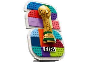 Lego 43032 Editions Fussball  Offizielles Emblem des FIFA World Cup 2026