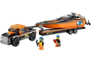 Lego 60085  City  Allradfahrzeug mit Powerboot