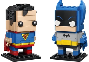 Lego 40859 BrickHeadz DC Superman und Batman: Figuren aus dem Golden Age
