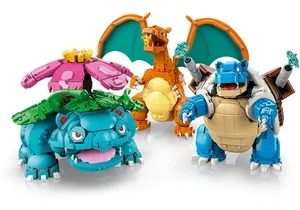 Lego 72153  Pokemon  Bisaflor, Glurak und Turtok