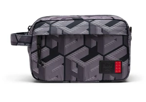 Lego 5011199 Herschel Merchandise Chapter Kulturbeutel - Schwarz mit Monogramm