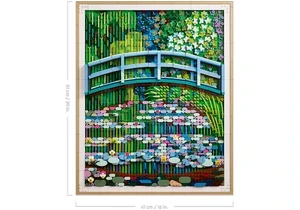 Lego 31220 Art   Claude Monet – Brücke über einen Seerosenteich