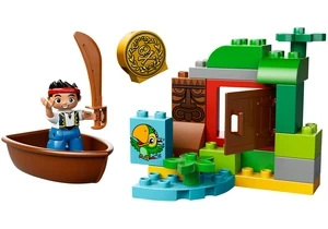 Lego 10512 DUPLO Jakes Nimmerland Piraten  Schatzsuche