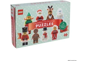 Lego 5009894 Merchandise  Puzzle Warten auf Weihnachten: 12 Tage, 12 Minifigur-Adventspuzzles
