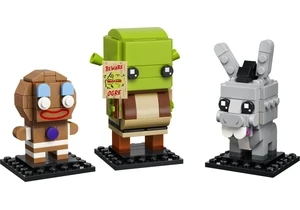 Lego 40923 BrickHeadz DreamWorks  Die Figuren Shrek, Donkey und Gingy