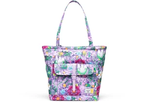 Lego 5011189 Herschel Merchandise Retreat Tote - Blumenmuster in Lavendel