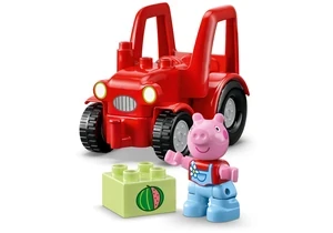 Lego 10468 DUPLO Peppa Pig  Traktor und Marktstand