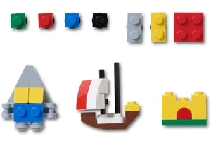 Lego 5010349 Merchandise Crocs  Masterbrand 10er-Pack