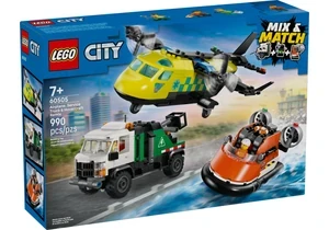Lego 60505  City  Flugzeug, Wartungsfahrzeug und Luftkissenboot