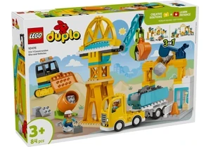Lego 10476 DUPLO 3-in-1 Set  Baustelle mit Baufahrzeugen