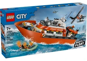Lego 60504  City  Rettungsboot der Küstenwache mit Hubschrauber