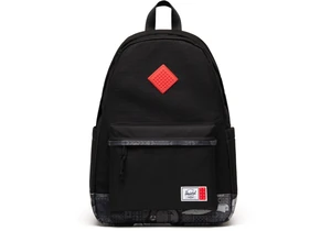 Lego 5010434 Merchandise Herschel Tasche Heritage Backpack in Schwarz – Abstrakte Steine in Schwarz