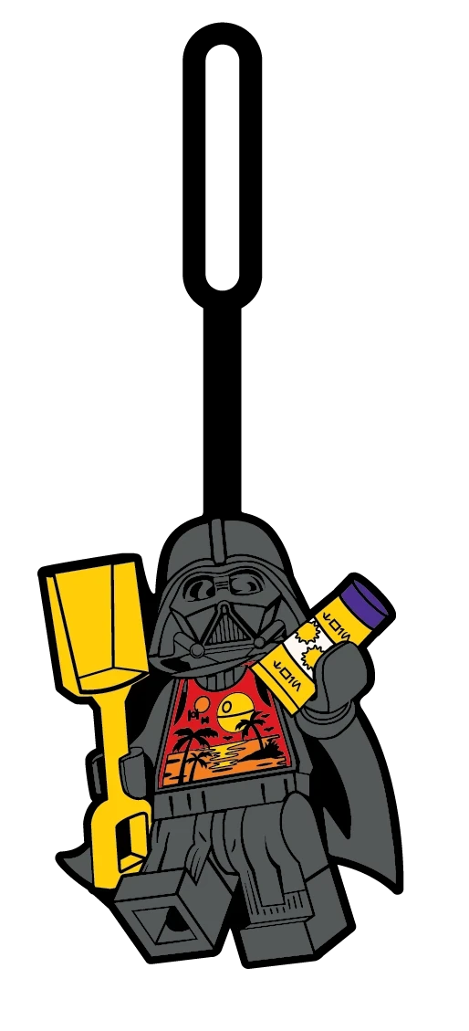 Produktbild von Lego 5010228 Merchandise Star Wars Taschenanhänger Darth Vader im Urlaubs-Outfit