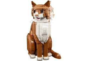 Lego 21376 Ideas   Orangefarbene Katze