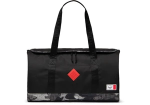 Lego 5010437 Merchandise Herschel Tasche Heritage Duffle in Schwarz – Abstrakte Steine in Schwarz