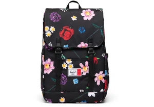 Lego 5010439 Merchandise Herschel Tasche Retreat Small Backpack – Fallende Blüten in Schwarz