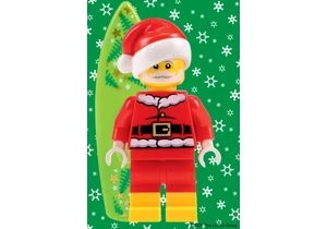 Lego 5009522 Merchandise  Puzzle Überraschungs-Minifigur Minipuzzle - Weihnachtsedition 2