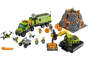 Lego 60124  City  Vulkan Forscherstation