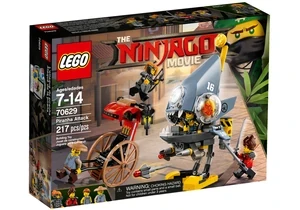 Lego 70629  Ninjago  The Movie Piranha Angriff