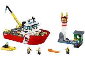 Lego 60109  City  Feuerwehrschiff