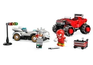 Lego 77118  Sonic the Hedgehog  Silvers Auto vs. Knuckles Monstertruck