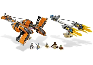 Lego 7962 Star Wars Anakins & Sebulbas Podracers