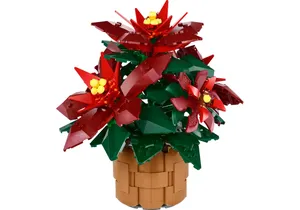 Lego 10370  Botanical Collection  Weihnachtsstern