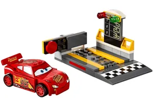 Lego 10730 Juniors Disney Cars  Lightning McQueens Beschleunigungsrampe