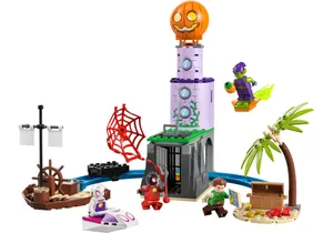 Lego 10790  Spider-Man  Spideys Team an Green Goblins Leuchtturm