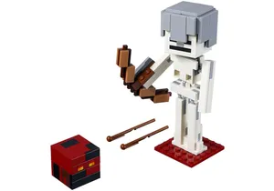 Lego 21150  Minecraft  BigFig Skelett mit Magmawürfel