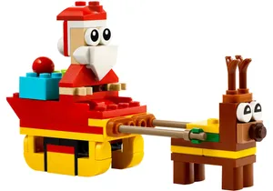 Lego 30670 Creator   Weihnachtsmann auf Schlittenfahrt
