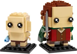 Lego 40630 BrickHeadz Herr der Ringe  Frodo und Gollum
