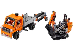 Lego 42060 Technic   Straßenbau-Fahrzeuge