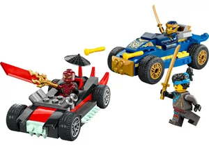 Lego 71840  Ninjago  Action-Autorennen: Rogue vs. Drix